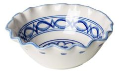 Kom Golven Majolica – Ø 16 cm