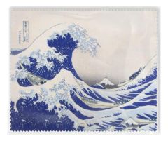 Lens Cloth "The Great Wave ", Hokusai