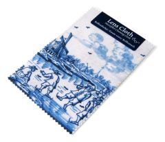 Lens Cloth, Landscape with iceskaters