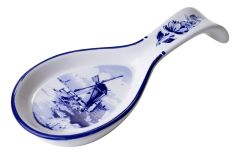 Spoon holder "Delft Blue Mill"