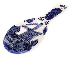 Spoon holder ceramic Holland in box - delft blue