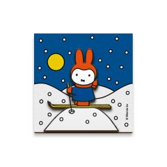 Magneet "Nijntje op ski’s"