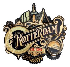 Fridge Magnet "Rotterdam Ornaments"