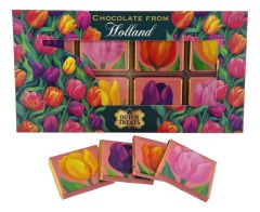 "Tulips" Milk Chocolate - Multicolor