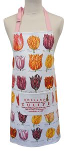 Memoriez Keukenschort Tulpen - Wit