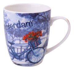 Mok Amsterdam Fiets, groot