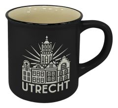Mok "Utrecht" - Zwart - Groot