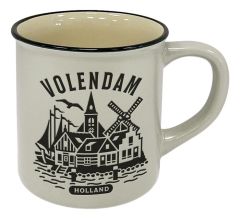 Mok "Volendam" - Beige - Groot