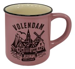 Mok "Volendam" - Roze - Groot