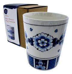 Mok Guirlande Blauw Baroque 220 ml