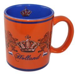 Mok Oranje Leeuw  Holland in cadeaudoosje