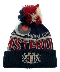 Hat with Plume "Lex" - Blue Red Amsterdam