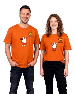Unisex T-shirt Nijntje Holland Oranje 