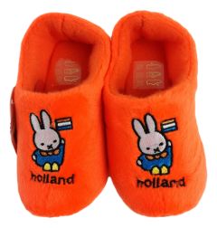 Orange Miffy Baby Clog Slippers