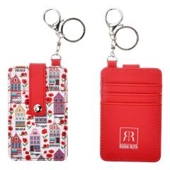 Card Holder – Bruges, Belgium – Red