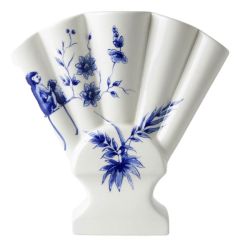 Tulip vase Fan with Monkeys,