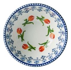 Yoghurtschaal Oranje Tulpen