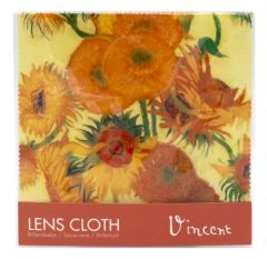 Lens Cloth, Sunflowers, Vincent van Gogh