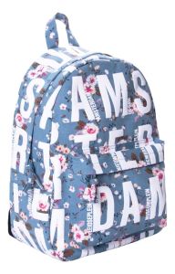 Jenny backpack - Amsterdam Ocean Blue / Gray