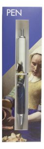 Balpen in doosje, Melkmeisje, Vermeer