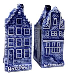 Peper & Zoutstel "Grachtenhuisjes"