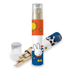 Pencil case "Miffy with Flag"