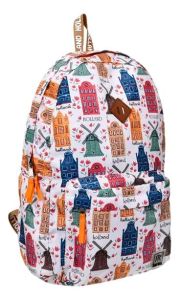 Foldable Backpack Holland Design - White House
