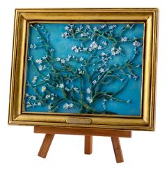 Almond Blossom Painting on Easel - Large