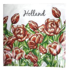 Servet "Rode Tulpen"