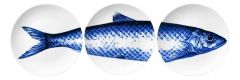 Wall plates Set "Fish", 26 cm