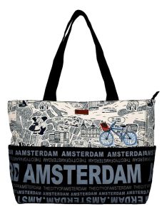Shopper Amsterdam Drawn (Large)