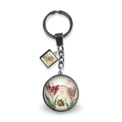 Keychain "Tulips with Insects - Jacob Marrel"