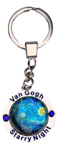 Keyring spinner 'van Gogh' starry night