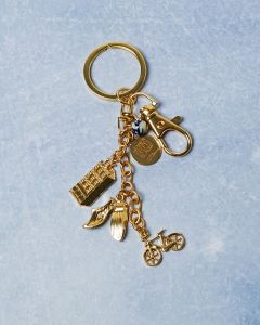 Keychain Dutch Charms - Gold - 12 cm
