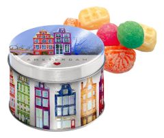 Candy tin Amsterdam Canal Houses