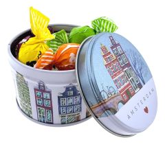 Dutch Canal Houses Candy Tin