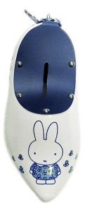 Spaarpot Nijntje Klomp - Boerenkiel Blauw - 14 cm