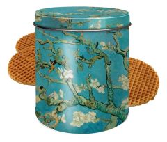 Syrupwaffles in Tin Almond Blossom