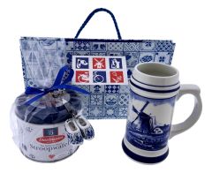 Holland Gift Package – Beer Mug and Syrupwaffles