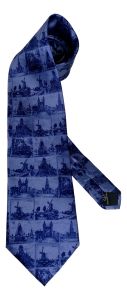 Tie Holland Dark Blue