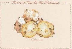Postcard "Oliebollen"