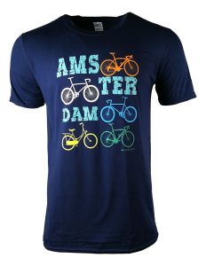T-Shirt "Amsterdam Five Bikes"