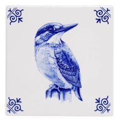 Tile Kingfisher, 13 cm