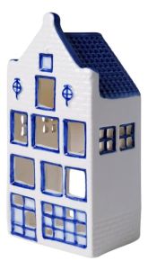 House 4 Tealight Holder - Spout Gable - 14 cm