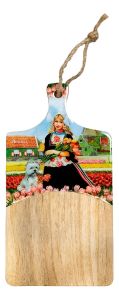Kaasplank Tulpenmeisje kleur