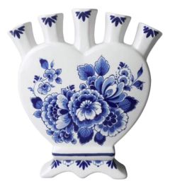 Tulip vase Heart shaped "Flowers & Landscape"