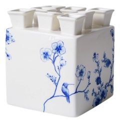 Square Tulip Vase - Orchid - 15.5 cm