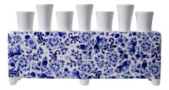 Tulip vase Delft blue rectangular