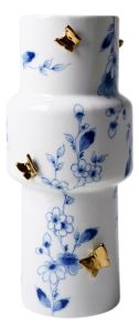 Butterfly Gold Vase - 25 cm