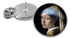 Lapel Pin Glas Vermeer Meisje met Parel